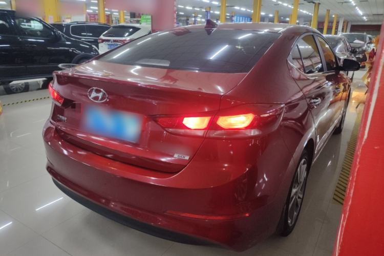Used Hyundai Elantra (6th Generation / Lingdong) 2016 1.6L Automatic ZhiXuan – Elite Version Rear Right 45 Deg