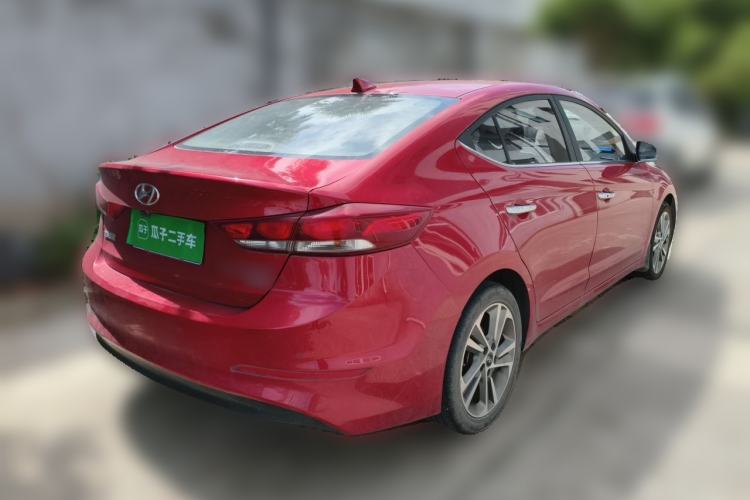 Used Hyundai Elantra (6th Generation / Lingdong) 2016 1.6L Automatic ZhiXuan – Elite Version Rear Right 45 Deg