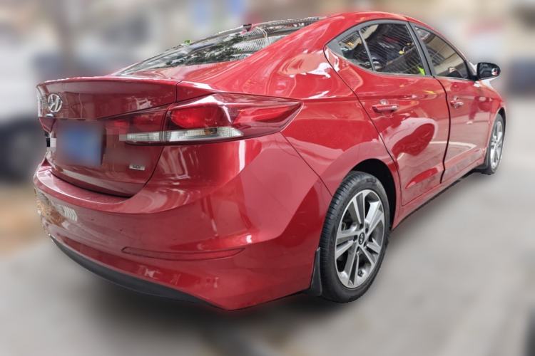 Used Hyundai Elantra (6th Generation / Lingdong) 2016 1.6L Automatic ZhiXuan – Elite Version Rear Right 45 Deg