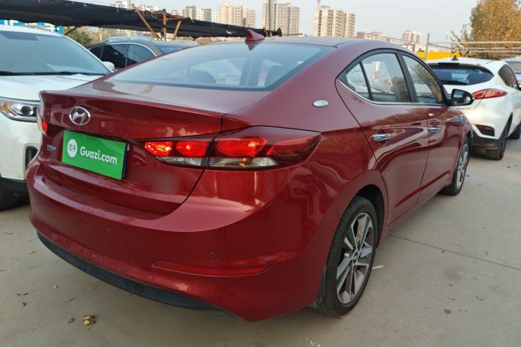 Used Hyundai Elantra (6th Generation / Lingdong) 2016 1.6L Automatic ZhiXuan – Elite Version Rear Right 45 Deg