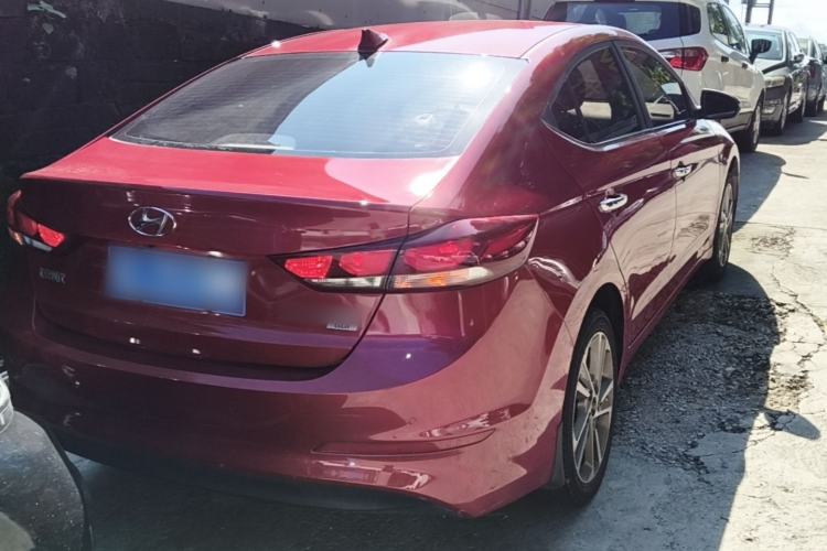 Used Hyundai Elantra (6th Generation / Lingdong) 2016 1.6L Automatic ZhiXuan – Elite Version Rear Right 45 Deg
