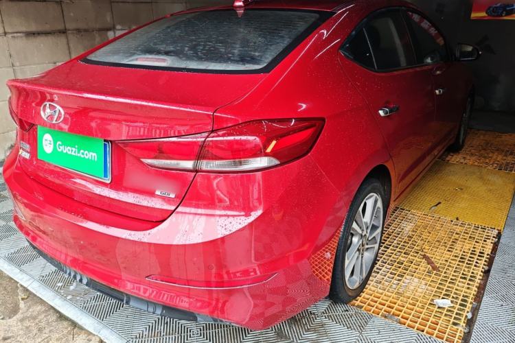 Used Hyundai Elantra (6th Generation / Lingdong) 2016 1.6L Automatic ZhiXuan – Elite Version Rear Right 45 Deg