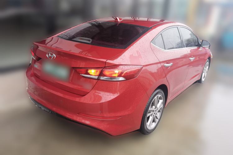 Used Hyundai Elantra (6th Generation / Lingdong) 2016 1.6L Automatic ZhiXuan – Elite Version Rear Right 45 Deg