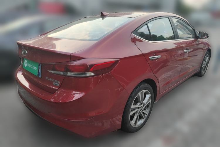 Used Hyundai Elantra (6th Generation / Lingdong) 2016 1.6L Automatic ZhiXuan – Elite Version Rear Right 45 Deg
