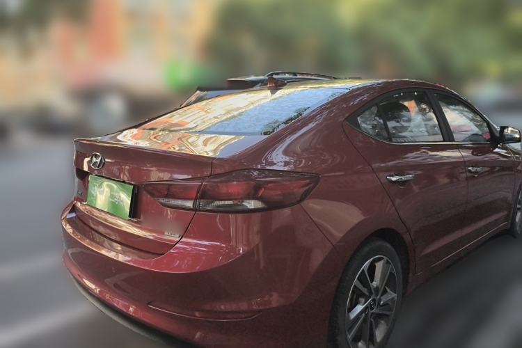 Used Hyundai Elantra (6th Generation / Lingdong) 2016 1.6L Automatic ZhiXuan – Elite Version Rear Right 45 Deg
