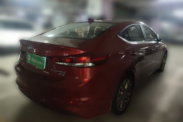Used Hyundai Elantra (6th Generation / Lingdong) 2016 1.6L Automatic ZhiXuan – Elite Version Rear Right 45 Deg