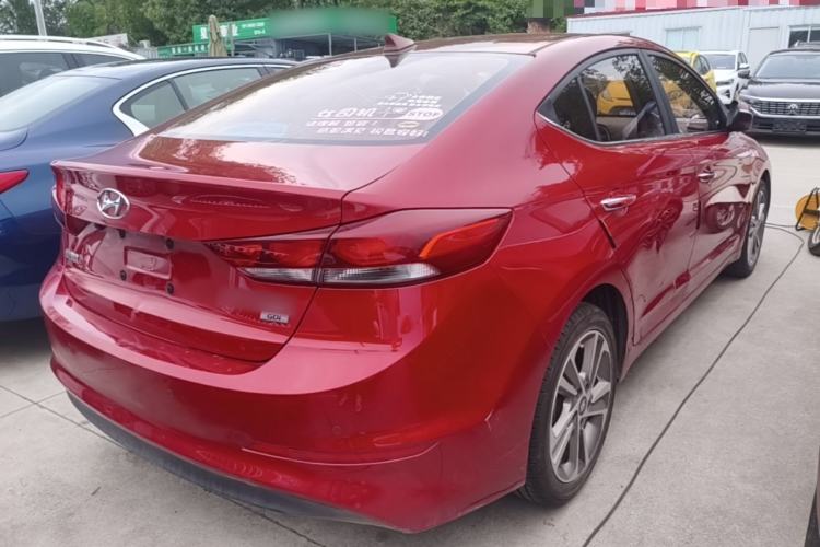 Used Hyundai Elantra (6th Generation / Lingdong) 2016 1.6L Automatic ZhiXuan – Elite Version Rear Right 45 Deg