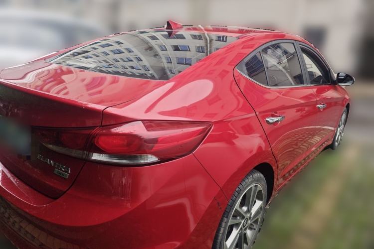 Used Hyundai Elantra (6th Generation / Lingdong) 2016 1.6L Automatic ZhiXuan – Elite Version Rear Right 45 Deg
