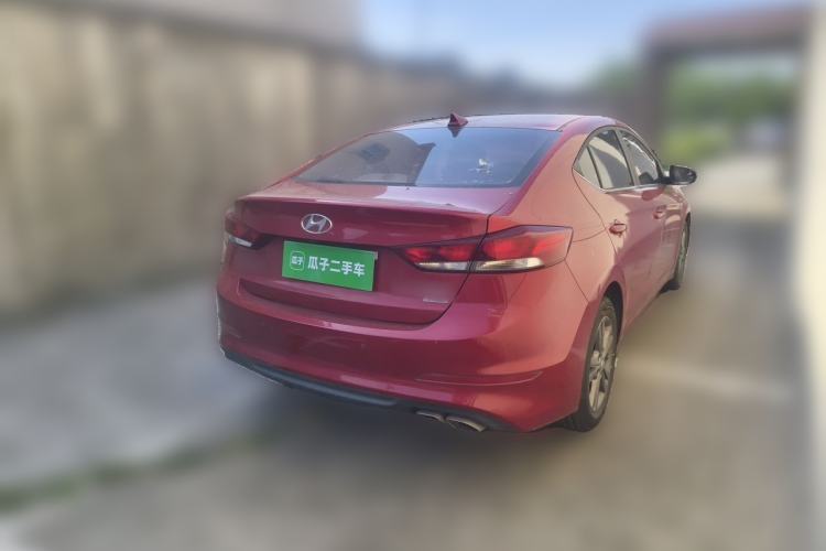 Used Hyundai Elantra (6th Generation / Lingdong) 2016 1.4T Dual-Clutch Xuan Dong · Dynamic Version Rear Right 45 Deg