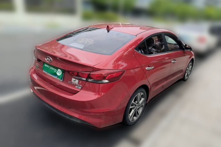 Used Hyundai Elantra (6th Generation / Lingdong) 2016 1.6L Automatic ZhiXuan – Elite Version Rear Right 45 Deg
