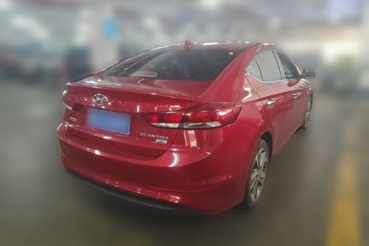Used Hyundai Elantra (6th Generation / Lingdong) 2016 1.6L Automatic ZhiXuan – Elite Version Rear Right 45 Deg
