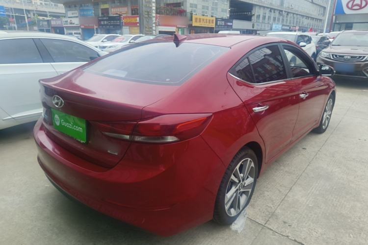 Used Hyundai Elantra (6th Generation / Lingdong) 2016 1.6L Automatic ZhiXuan – Elite Version Rear Right 45 Deg
