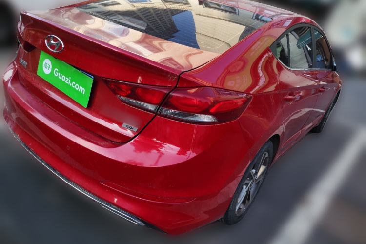 Used Hyundai Elantra (6th Generation / Lingdong) 2016 1.6L Automatic ZhiXuan – Elite Version Rear Right 45 Deg