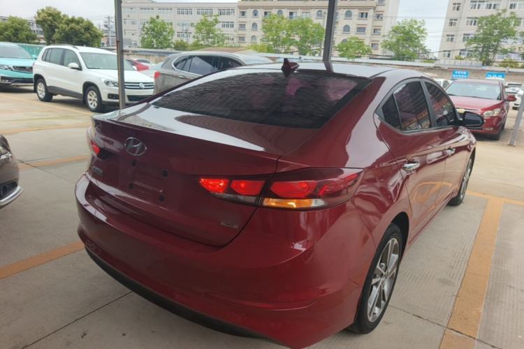 Used Hyundai Elantra (6th Generation / Lingdong) 2016 1.6L Automatic ZhiXuan – Elite Version Rear Right 45 Deg