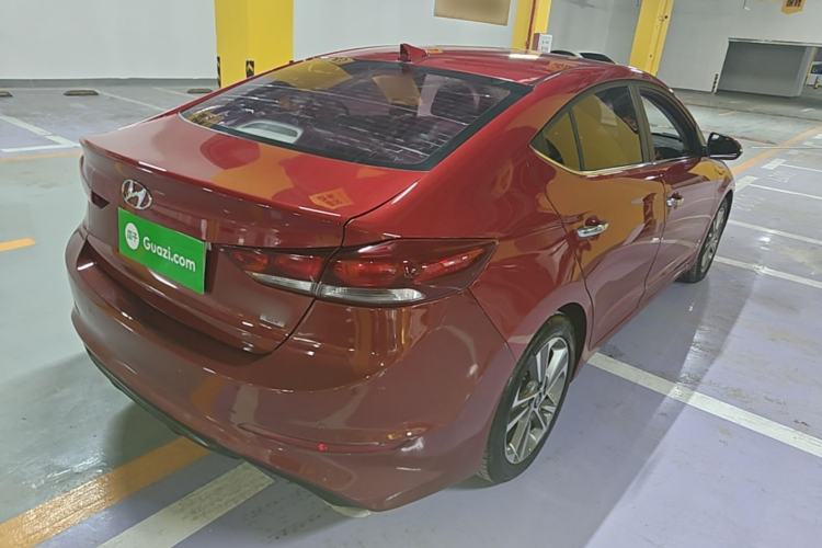 Used Hyundai Elantra (6th Generation / Lingdong) 2016 1.6L Automatic ZhiXuan – Elite Version Rear Right 45 Deg