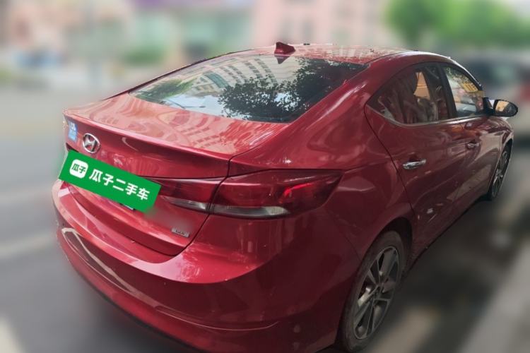 Used Hyundai Elantra (6th Generation / Lingdong) 2016 1.6L Automatic ZhiXuan – Elite Version Rear Right 45 Deg