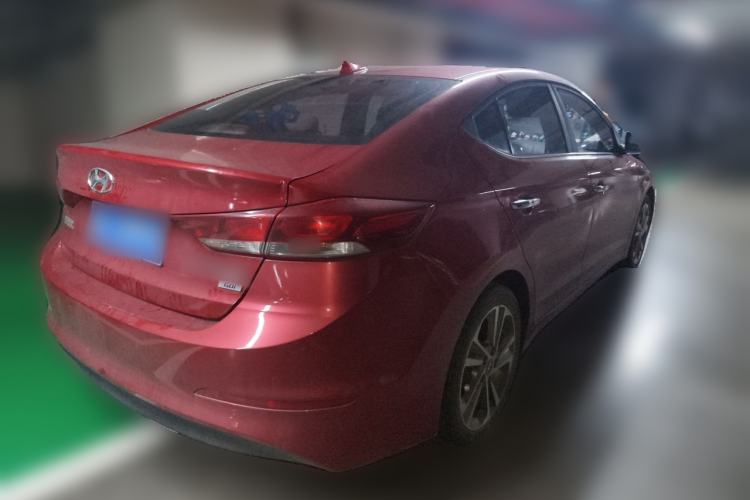 Used Hyundai Elantra (6th Generation / Lingdong) 2016 1.6L Automatic ZhiXuan – Elite Version Rear Right 45 Deg