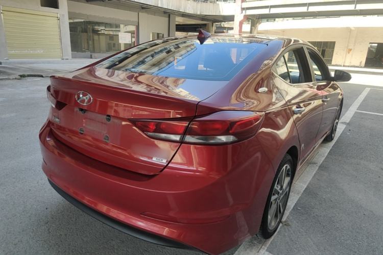 Used Hyundai Elantra (6th Generation / Lingdong) 2016 1.6L Automatic ZhiXuan – Elite Version Rear Right 45 Deg