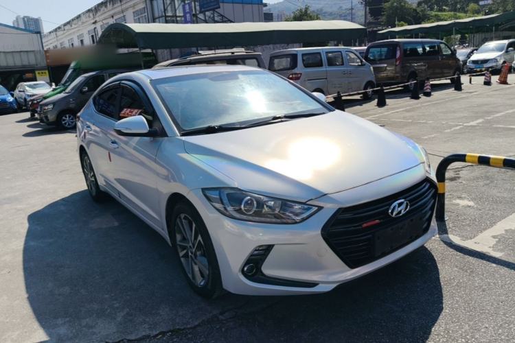 Used Hyundai Elantra (6th Generation / Lingdong) 2016 1.6L Automatic ZhiXuan – Elite Version Front Right 45 Deg