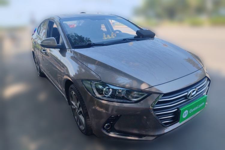 Used Hyundai Elantra (6th Generation / Lingdong) 2016 1.6L Automatic ZhiXuan – Elite Version Front Right 45 Deg