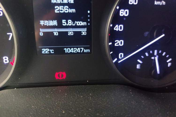 Used Hyundai Elantra (6th Generation / Lingdong) 2016 1.6L Automatic ZhiXuan – Elite Version Odometer Close Up