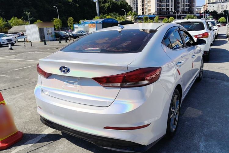 Used Hyundai Elantra (6th Generation / Lingdong) 2016 1.6L Automatic ZhiXuan – Elite Version Rear Right 45 Deg