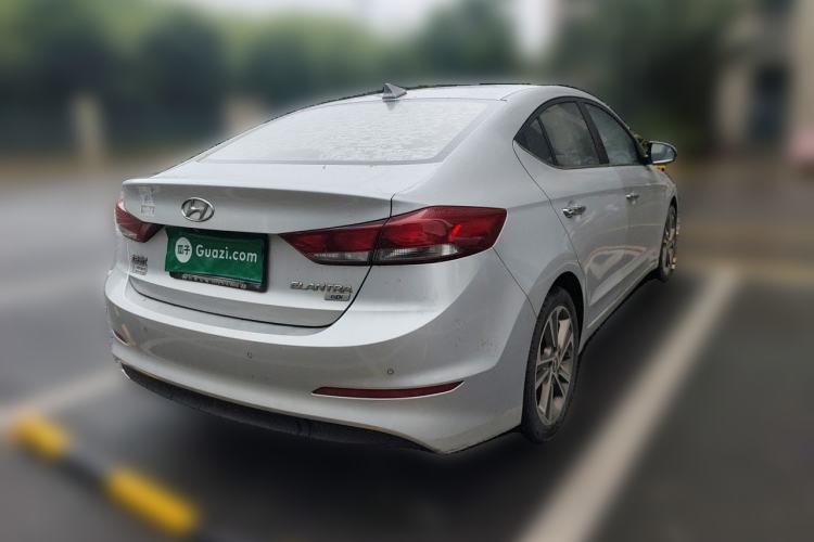 Used Hyundai Elantra (6th Generation / Lingdong) 2016 1.6L Automatic ZhiXuan – Elite Version Rear Right 45 Deg