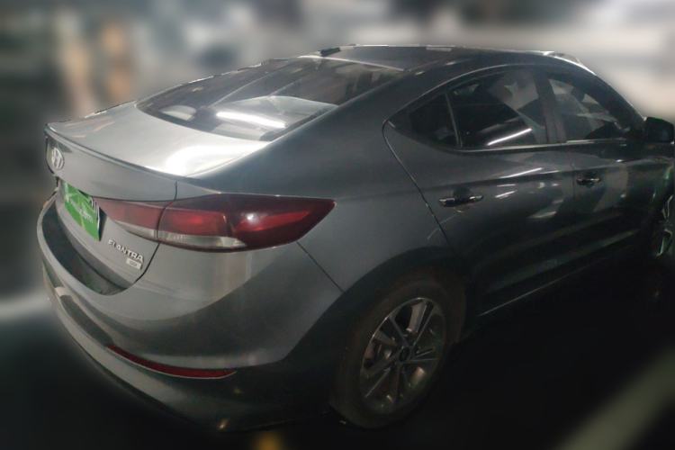 Used Hyundai Elantra (6th Generation / Lingdong) 2016 1.6L Automatic ZhiXuan – Elite Version Rear Right 45 Deg