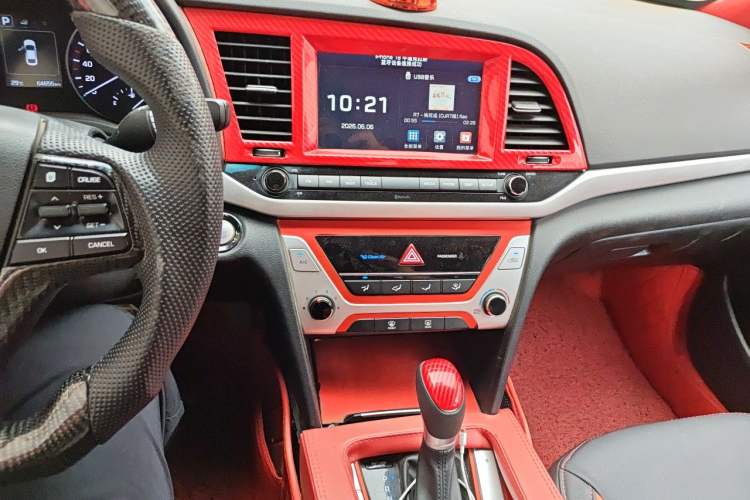 Used Hyundai Elantra (6th Generation / Lingdong) 2016 1.6L Automatic ZhiXuan – Elite Version Audio And AC Panel