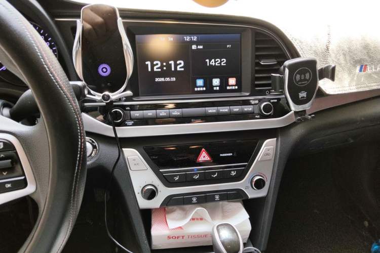 Used Hyundai Elantra (6th Generation / Lingdong) 2016 1.6L Automatic ZhiXuan – Elite Version Audio And AC Panel
