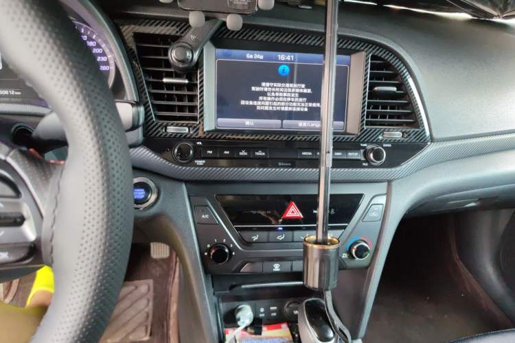 Used Hyundai Elantra (6th Generation / Lingdong) 2016 1.4T Dual-Clutch Xuan Dong · Dynamic Version Audio And AC Panel