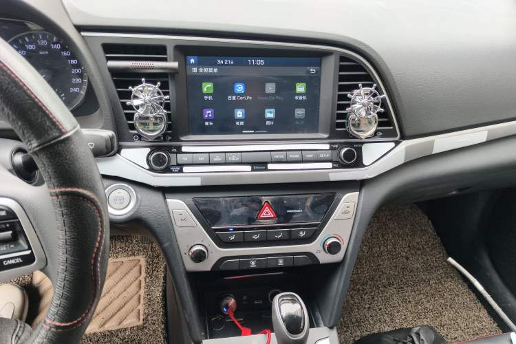Used Hyundai Elantra (6th Generation / Lingdong) 2016 1.6L Automatic ZhiXuan – Elite Version Audio And AC Panel