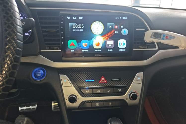 Used Hyundai Elantra (6th Generation / Lingdong) 2016 1.6L Automatic ZhiXuan – Elite Version Audio And AC Panel