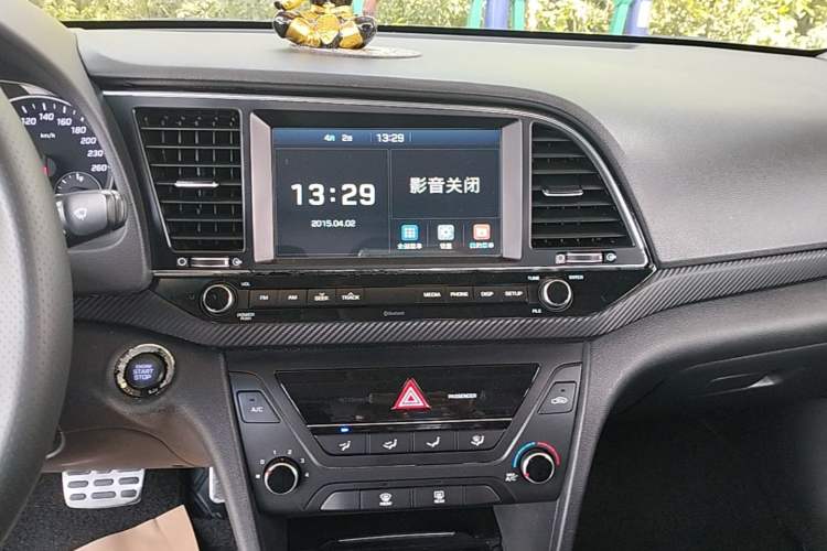 Used Hyundai Elantra (6th Generation / Lingdong) 2016 1.4T Dual-Clutch Xuan Dong·Elite Version Audio And AC Panel