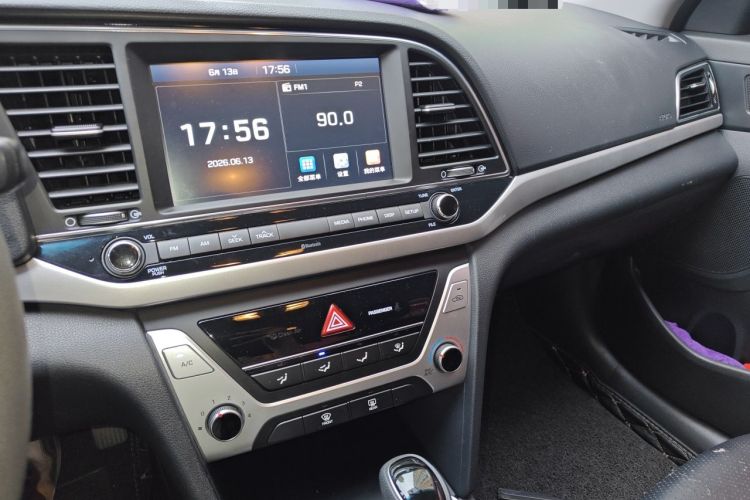 Used Hyundai Elantra (6th Generation / Lingdong) 2016 1.6L Automatic ZhiXuan – Elite Version Audio And AC Panel