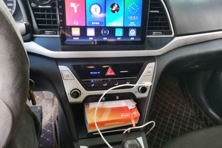 Used Hyundai Elantra (6th Generation / Lingdong) 2016 1.6L Manual ZhiXuan · Dynamic Model Audio And AC Panel