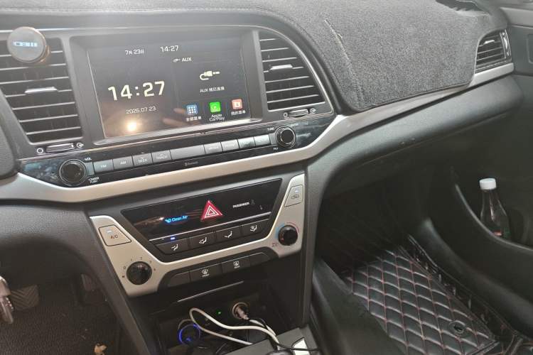 Used Hyundai Elantra (6th Generation / Lingdong) 2016 1.6L Manual ZhiXuan · Dynamic Model Audio And AC Panel