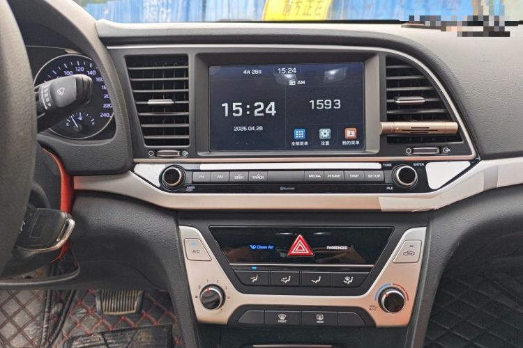 Used Hyundai Elantra (6th Generation / Lingdong) 2016 1.6L Automatic ZhiXuan – Elite Version Audio And AC Panel