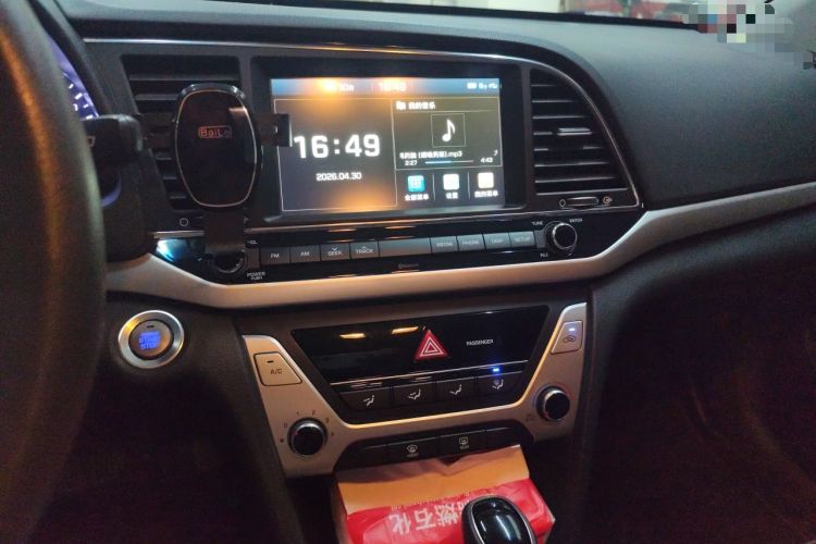 Used Hyundai Elantra (6th Generation / Lingdong) 2016 1.6L Automatic ZhiXuan – Elite Version Audio And AC Panel