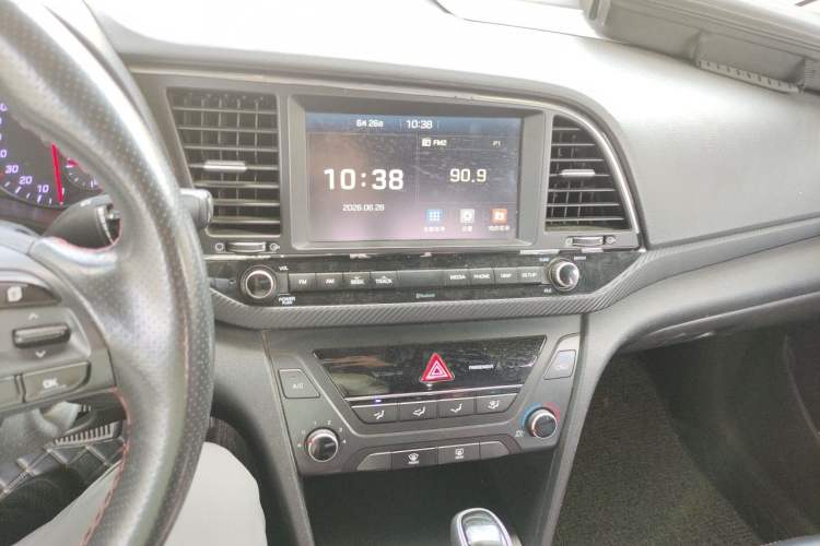 Used Hyundai Elantra (6th Generation / Lingdong) 2016 1.4T Dual-Clutch Xuan Dong · Dynamic Version Audio And AC Panel