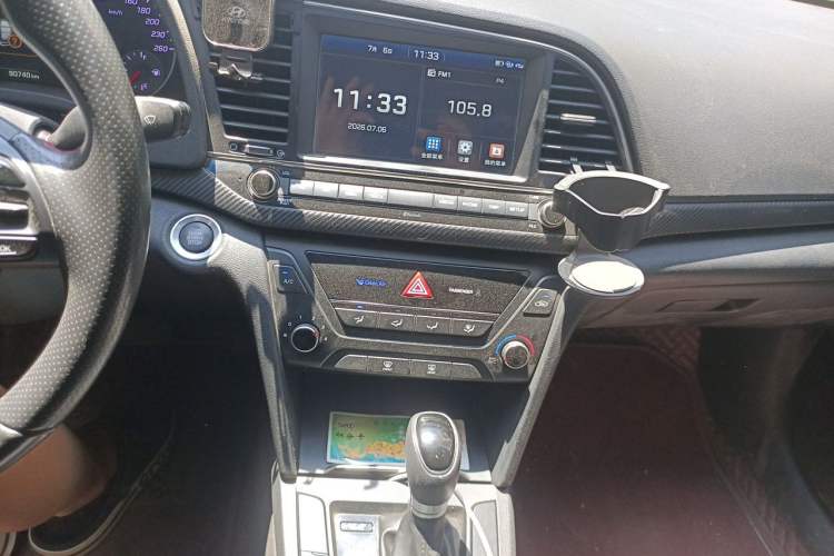 Used Hyundai Elantra (6th Generation / Lingdong) 2016 1.4T Dual-Clutch Xuan Dong · Dynamic Version Audio And AC Panel