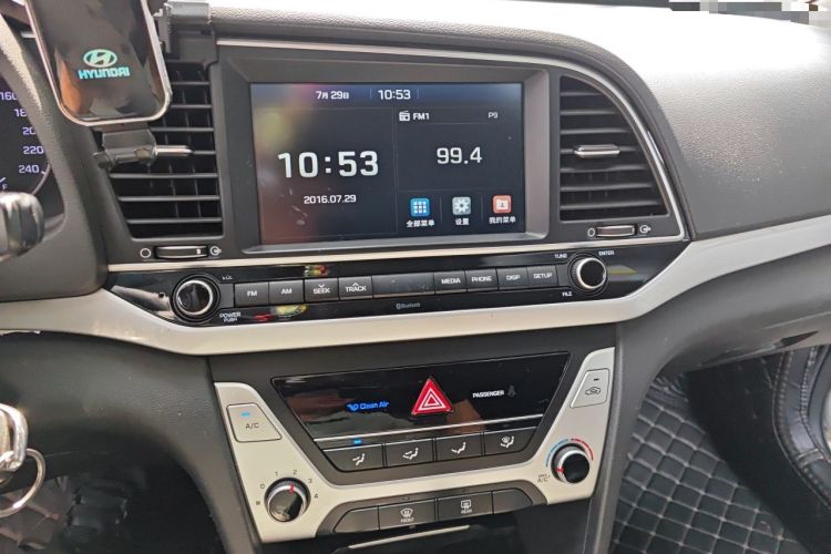 Used Hyundai Elantra (6th Generation / Lingdong) 2016 1.6L Automatic ZhiXuan – Elite Version Audio And AC Panel