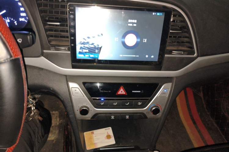 Used Hyundai Elantra (6th Generation / Lingdong) 2016 1.6L Manual ZhiXuan · Dynamic Model Audio And AC Panel