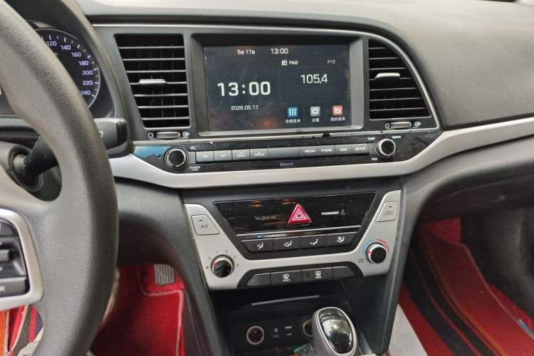 Used Hyundai Elantra (6th Generation / Lingdong) 2016 1.6L Automatic ZhiXuan – Elite Version Audio And AC Panel