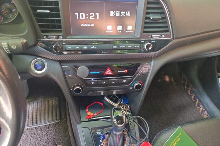 Used Hyundai Elantra (6th Generation / Lingdong) 2016 1.4T Dual-Clutch Xuan Dong · Dynamic Version Audio And AC Panel