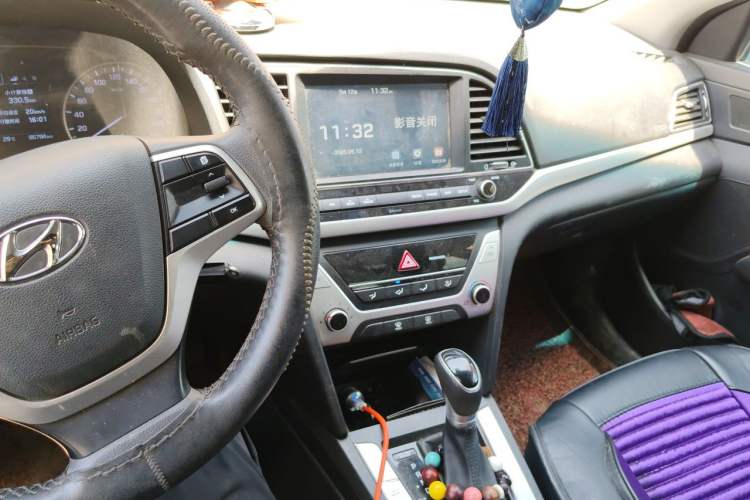 Used Hyundai Elantra (6th Generation / Lingdong) 2016 1.6L Automatic ZhiXuan – Elite Version Audio And AC Panel