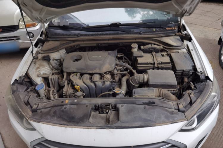 Used Hyundai Elantra (6th Generation / Lingdong) 2016 1.6L Automatic ZhiXuan – Elite Version Engine Bay