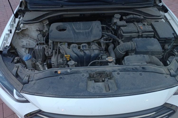 Used Hyundai Elantra (6th Generation / Lingdong) 2016 1.6L Automatic ZhiXuan – Elite Version Engine Bay