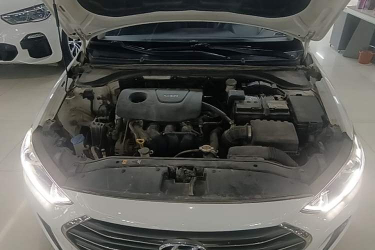 Used Hyundai Elantra (6th Generation / Lingdong) 2016 1.6L Automatic ZhiXuan – Elite Version Engine Bay