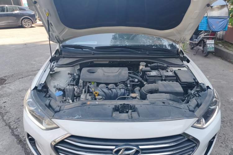 Used Hyundai Elantra (6th Generation / Lingdong) 2016 1.6L Automatic ZhiXuan – Elite Version Engine Bay